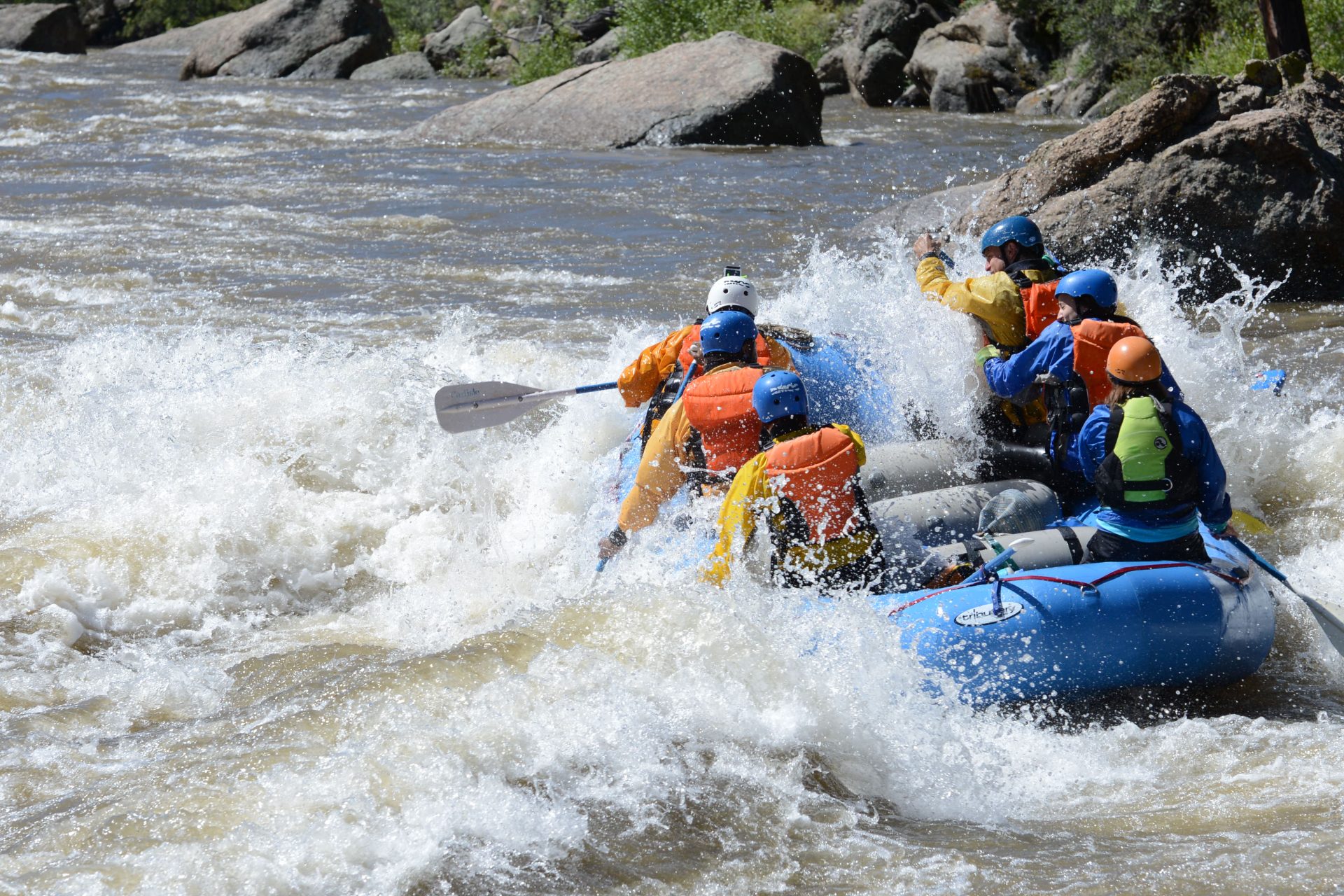 white water rafting in Colorado